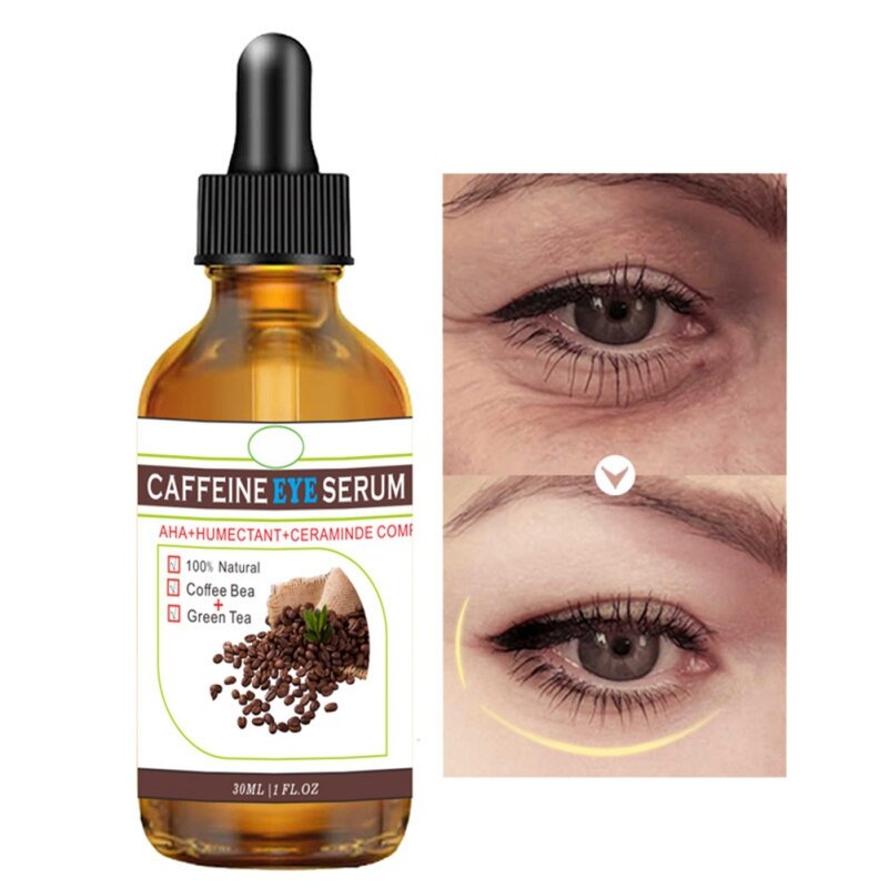 30ml Anti Wrinkle under Eye Gel for Puffy Eyes Dark Circles Eye Bags Eye Serum Reduce The Appearance of Dark Circles Eye Serum