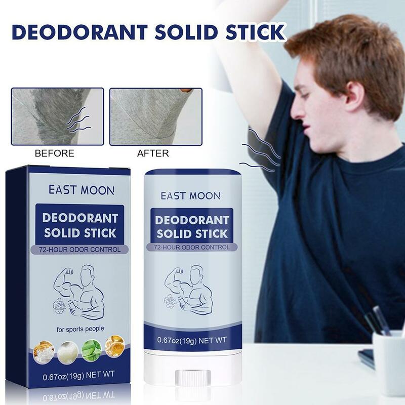 Portatile 19g antitraspirante per uomo Roll-on Bottle riduce la sudorazione rimozione degli odori ascellare deodorante per il corpo Stick Fast Dry Last N6S6
