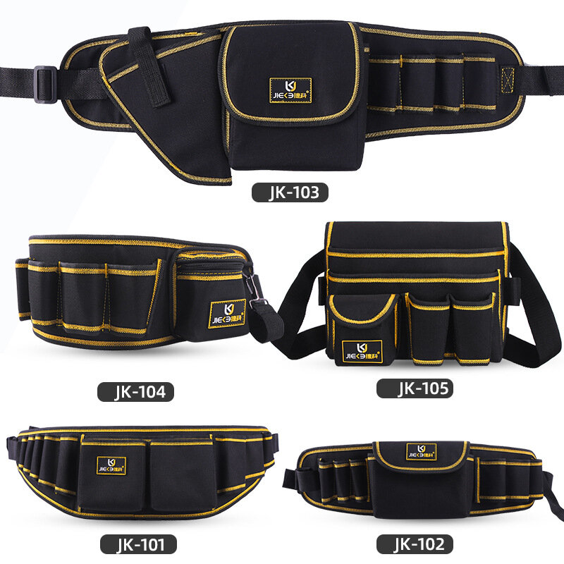 2022 sacos de cintura masculina multifuncional kit de reparação de grande capacidade eletricista eletricista kit de ferramentas especiais oxford saco de pano