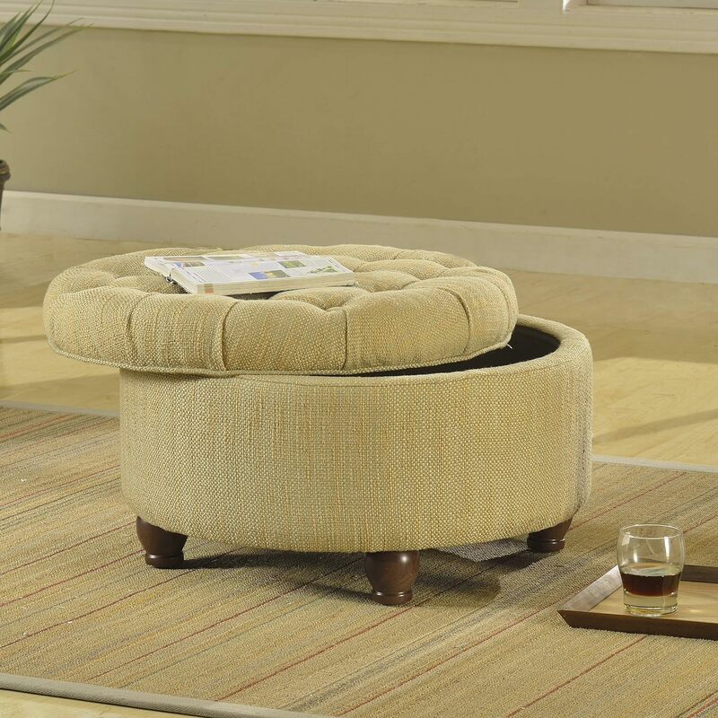 Chaise courte touffetée en similicuir avec bouton, tabouret rond, chaise de chaussure stockable pour la maison, la chambre à coucher