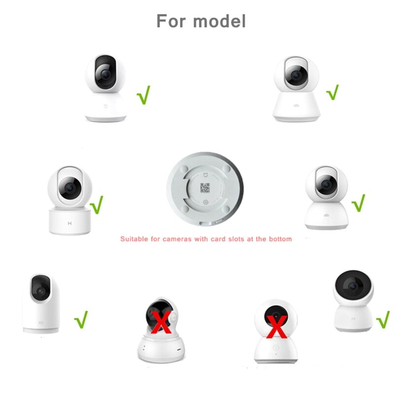 Camera Wall Mount stand Module Mount Bracket Baby Monitor Camera Mount CCTV Accessories No Drilling