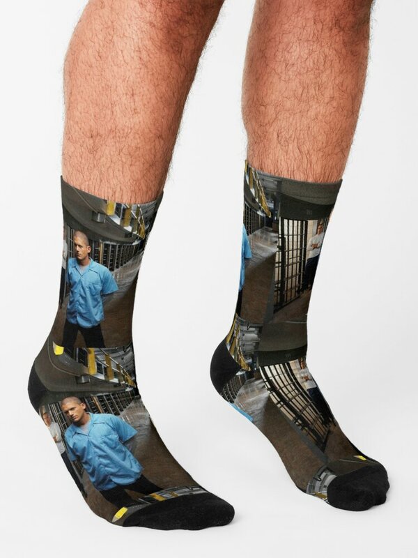 Gefängnis Pause Socken Designer Marke Running Boy Socken Frauen