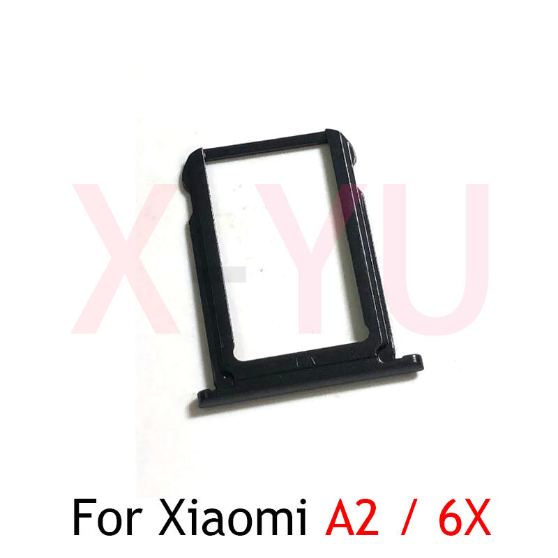Para Xiaomi Mi A1 5X A2 6X A3 CC9E Mi5X MiA1 MiA2 Mi6X MiA3 Slot para cartão SIM Bandeja Titular Sim Leitor de Cartão Soquete