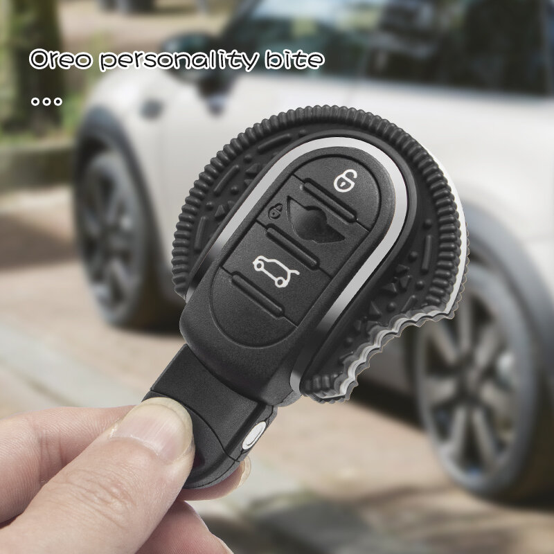 Uchwyt na obudowa kluczyka do samochodu Smart Remote-breloczki zastępują obudowę do Mini Cooper F54 F55 F56 F57 F60