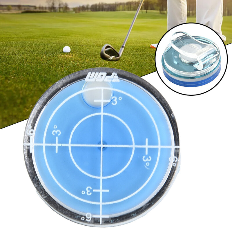 Piłka golfowa Marker przypinka do czapki golfowej poziomica pęcherzykowa zaczep z magnetyczny Marker kulkowy na sportowe pole golfowe akcesoria wysokiej jakości
