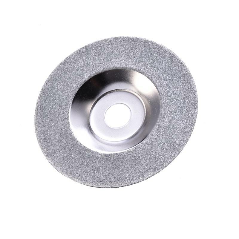 Mm Silver Diamond Grinding Disc Cut Off Discs Wheel Blades Rotary Tool Polishing Disc Pads Grinder Cup Grind Stone Glass