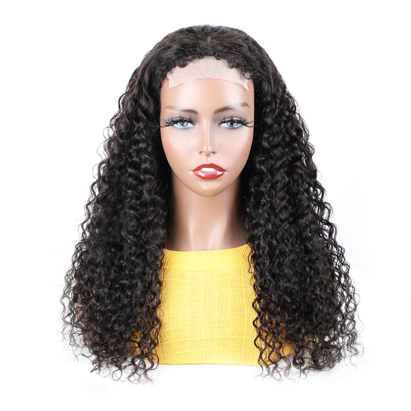 4C Hairline Edge 4X4 курчавые вьющиеся кружевные передние человеческие волосы парики вьющиеся Детские волосы наиболее естественные волосы бразильские волосы фронтальный парик