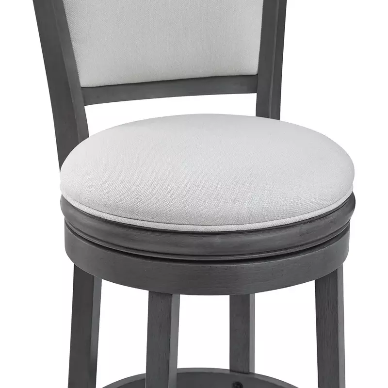 Bar stuhl, gepolsterte drehbare Barhocker mit Rückenlehne, Bar stuhl