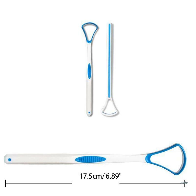 Spazzola per raschietto per lingua riduce l'alitosi mantiene lo strumento per l'igiene orale detergente per lingua