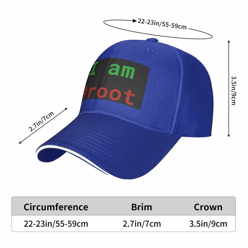 I am #root Baseball Cap Golf Hat Rugby Hat Male Women'S