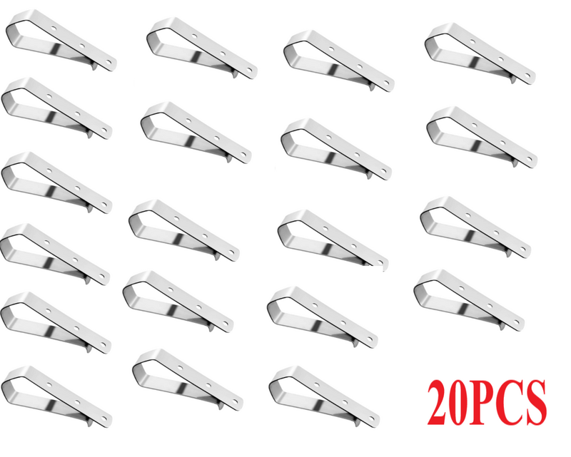 20PCS Garage Door Opener Clip Remote Visor Clips Replacement Liftmaster 893max 891LM 973LM Remote