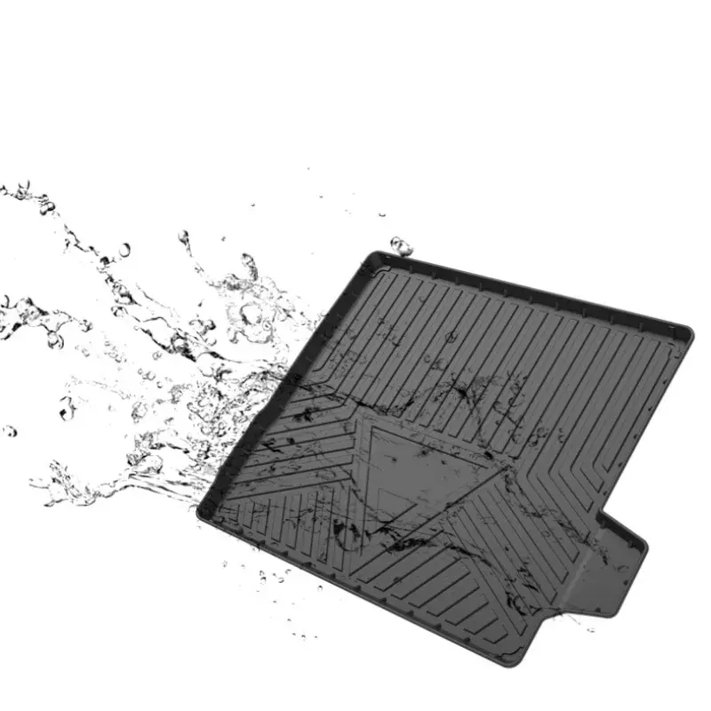 Автомобильный задний коврик для багажника резиновый ТПЭ водонепроницаемый нескользящий подкладка для груза аксессуары для Hyundai ix25 2014-2019 (вниз)