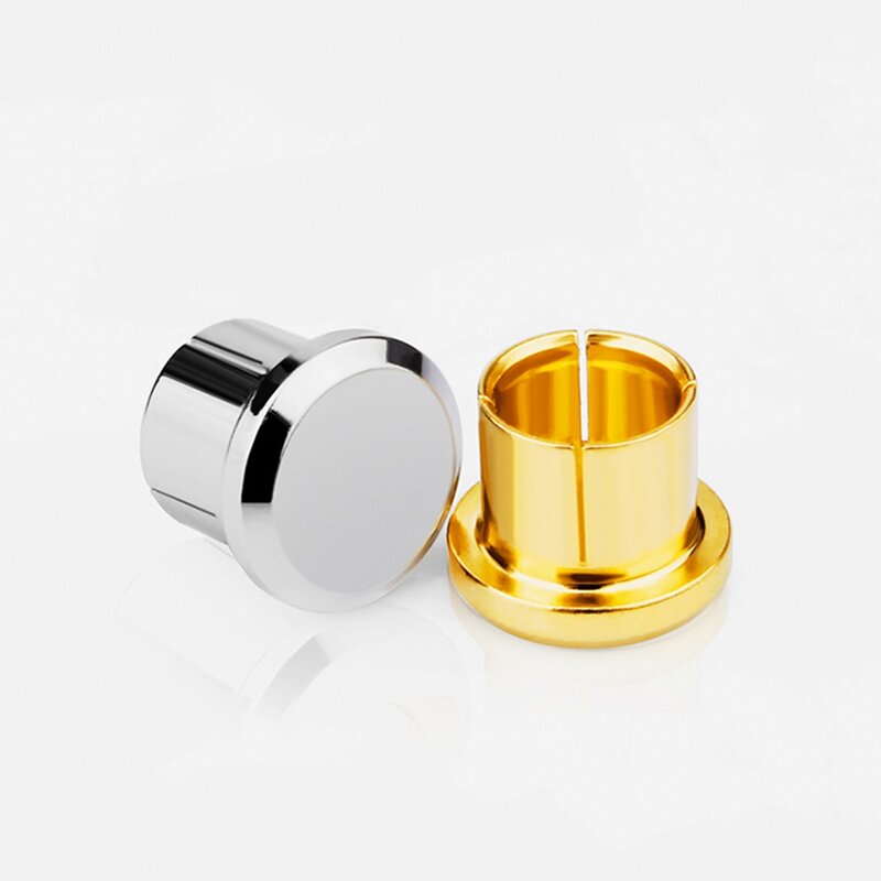 Vàng Mạ Rhodium RCA Bảo Bảo Cắm Ngắn Mạch Ổ Cắm Phono Cổng Kết Nối Che Chắn Jack Cắm Ổ Cắm Bảo Vệ Bao Mũ Lưỡi Trai