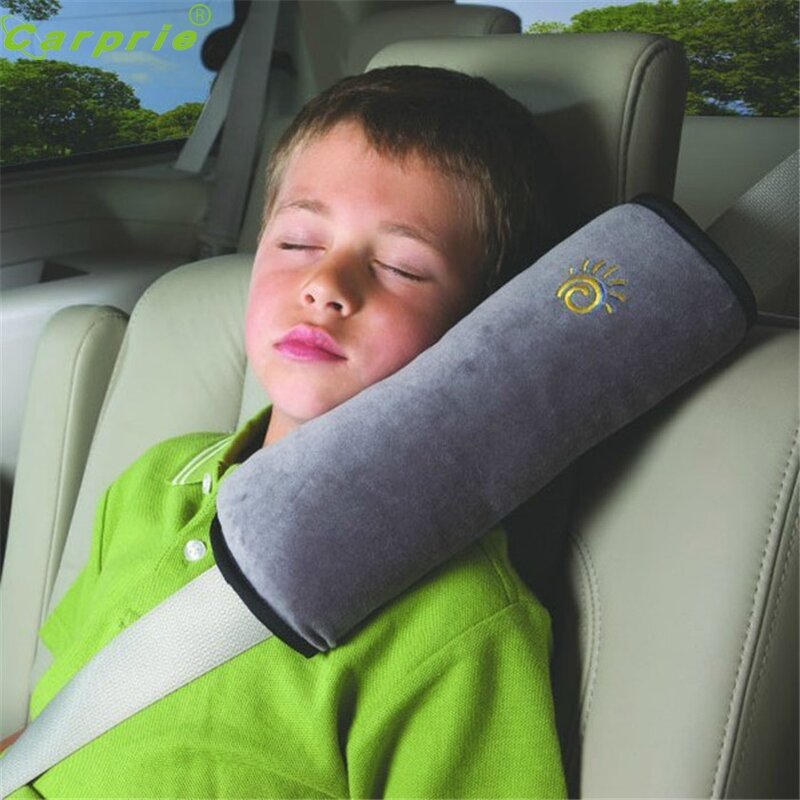 Детская подушка, автомобильный ремень безопасности и позиционер для сна, защитная плечевая Подушка, регулируемая подушка для автомобильного сиденья, детские манежи