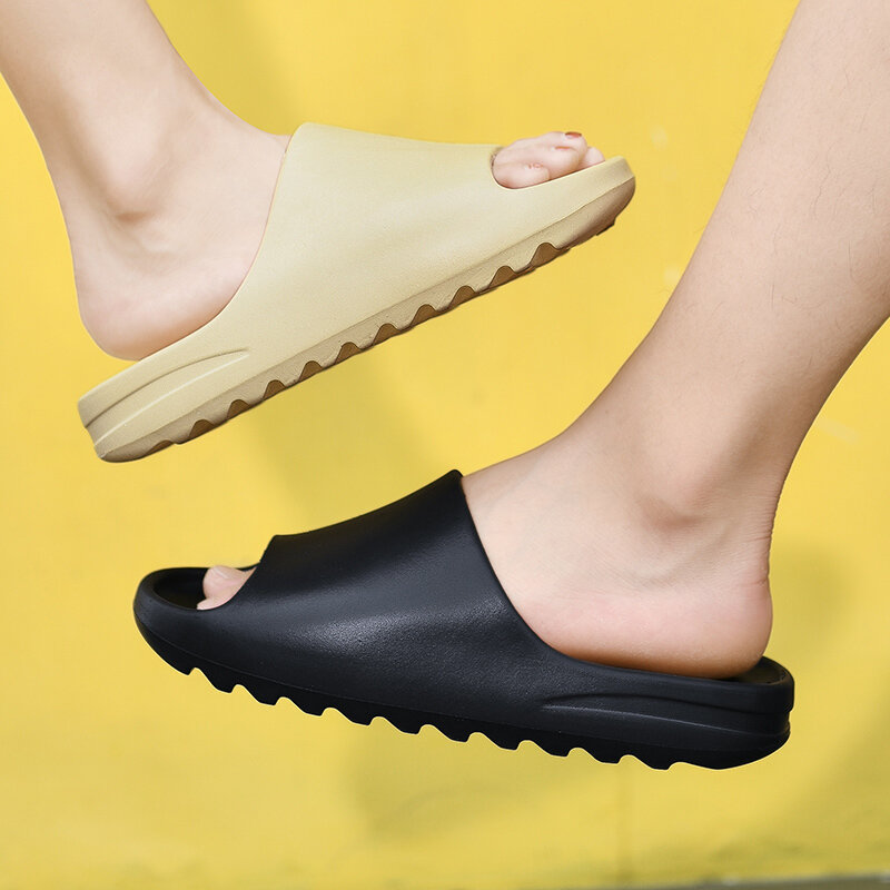 Шлепанцы из ЭВА для мужчин и женщин, летние пляжные сандалии, повседневная обувь для улицы, сланцы, 2023