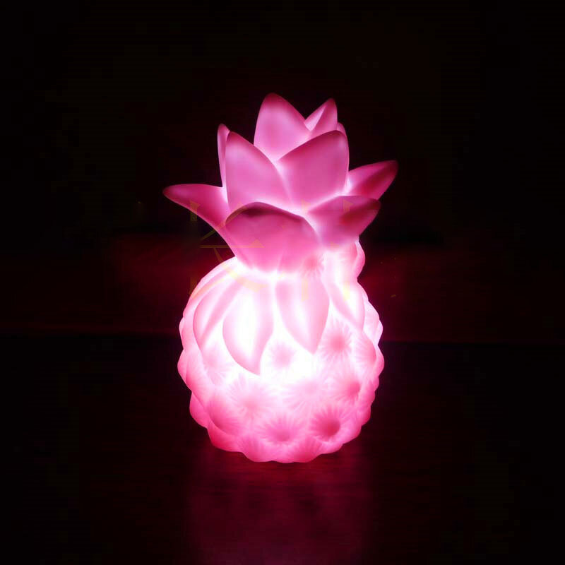 Ночсветильник в виде ананаса, светодиодный светильник для украшения спальни, неоновые вывески