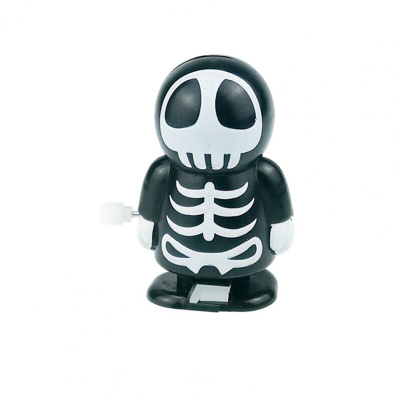Śliczna nakręcana zabawka impreza z okazji Halloween sprzyjać bezbateryjnie chodząca czaszka Zombie zabawka zabawka zabawna figurka z kreskówek do torebek z cukierkami straszna