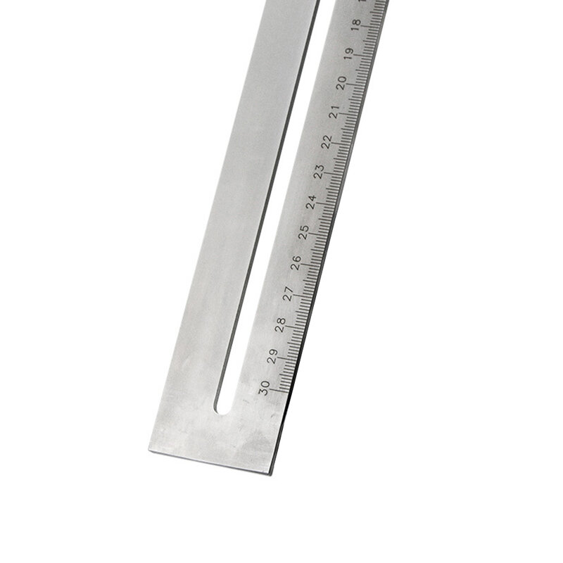 Ruler Marking Gauge DIY Marking Gauge Ruler Screw Cutting Stainless Steel Tool Woodworking 1pcs 300mm Brand New