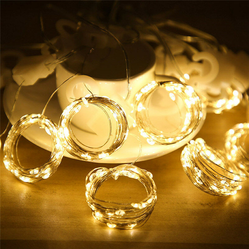 Led luzes da corda decoração de natal controle remoto usb casamento guirlanda cortina 3m lâmpada do feriado para o quarto ao ar livre fada