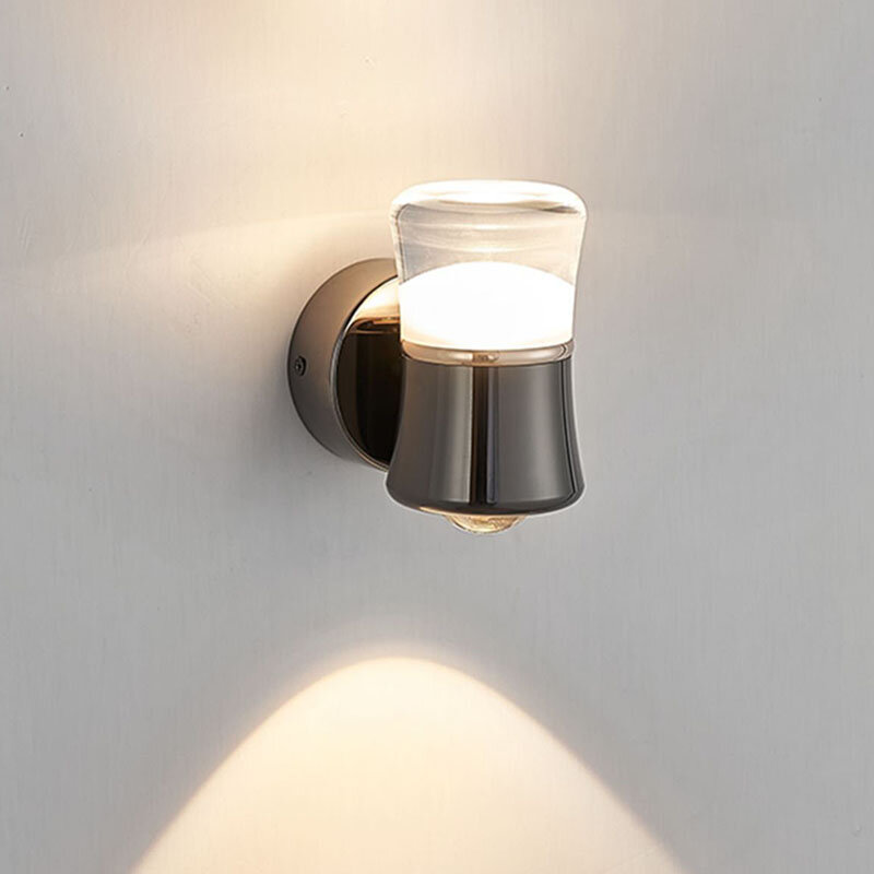 Moderne minimalist ische nordische Schlafzimmer Nachttisch drehbare Wand lampe Gang Wohnzimmer Hintergrund Wand dekoration LED-Beleuchtung