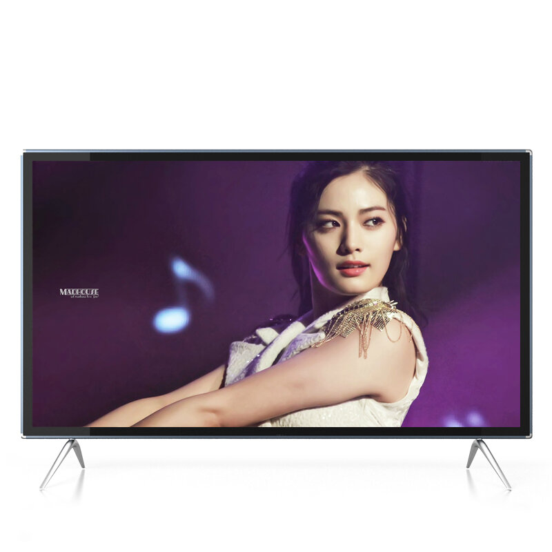 スマートテレビ用HD付き55インチフルスクリーン,高品質の強化ガラスフィルム付きスマートテレビ,防滴,4k