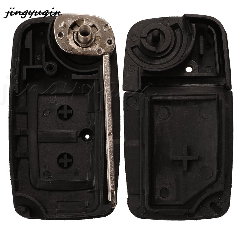 jingyuqin  2 Buttons Remote Key Control 315Mhz/433Mhz Fit For Chery A5 A3 Tiggo  Fulwin Cowin Car Key 9CN Blade No Chip