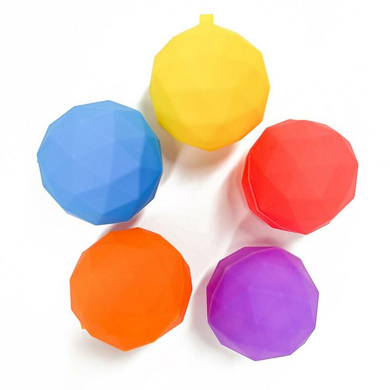 Easy to Clean Water Balloon Silicone Water Ball Toy for Kids Reusable Water Balloon Game for Seaside Beach Pool Fun Silicone