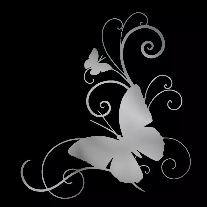 Car Sticker Butterfly Personality Car-Styling Custom PVC Motorcycle Rear Window Stickers Products Car Accessories