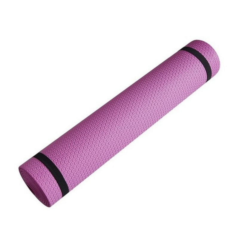 Tapete de ioga antiderrapante, antiderrapante, 3mm-6mm de espessura, eva, espuma confortável, para exercícios, pilates, ginástica, 1 parte
