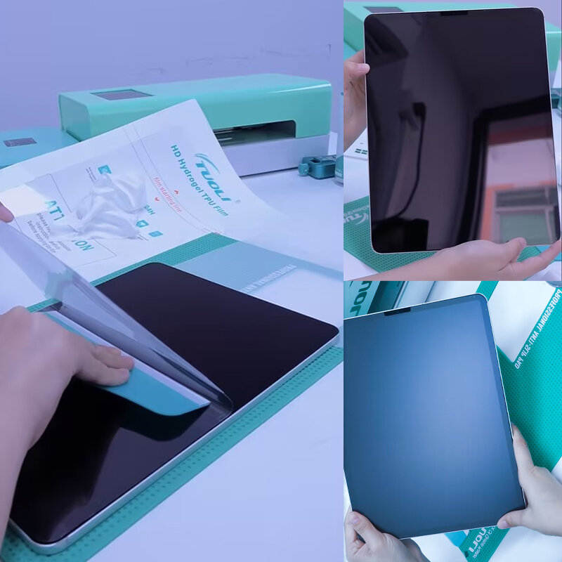 TUOLI-Protecteur d'écran en film hydrogel, sans verre, pour iPad pro 11 Air 4 3 2 10.2 2019, 7 8th 2020 mini 6 5 10.5, 10 pièces