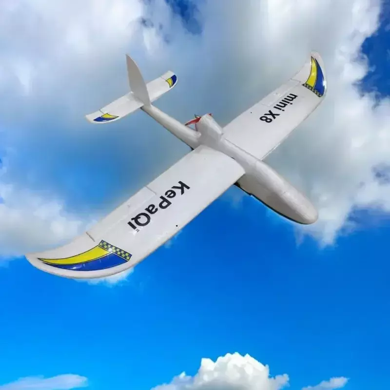 X8 Mini Aircraft Model, planador de asa fixa, nível básico Training Machine, 800mm Floating Machine, espuma RC Avião, novo