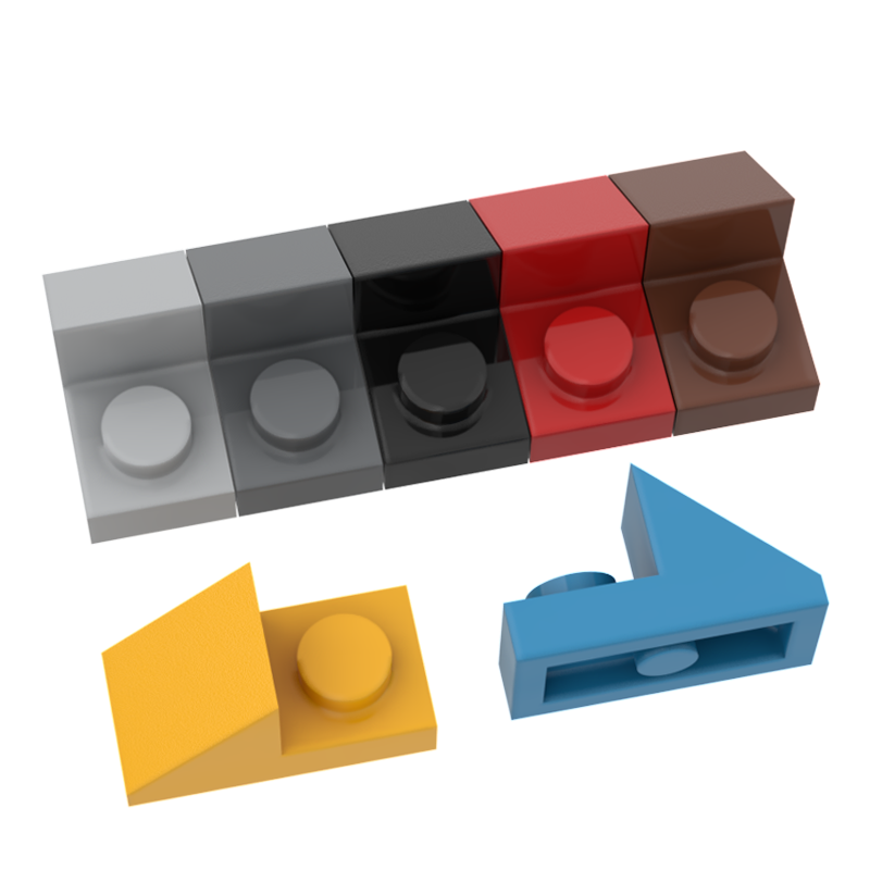 92946 15672 pendenza 45 2x1 con 2/3 collezioni di mattoni giocattoli GBC modulari sfusi per MOC tecnico compatibile con blocchi fai-da-te