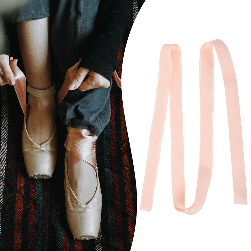 Sapatilhas Decorativas para Meninas, Sapato De Dança, Fita, Pointe