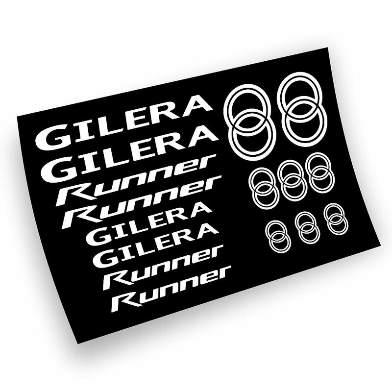 Autocollant pour GILERA RUNNER, kit de décalcomanies pour scooter, 50, 125/200