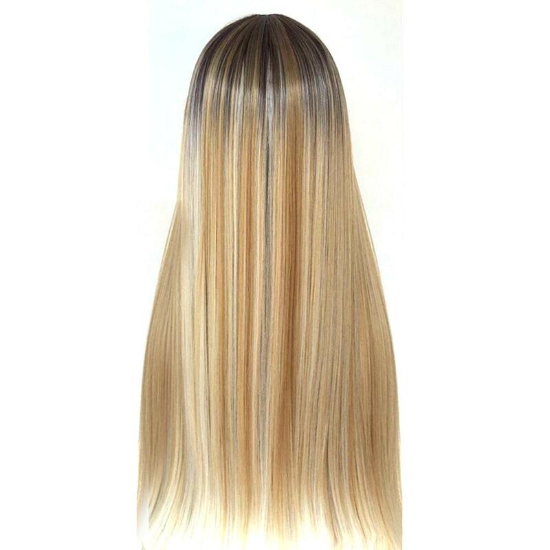 Natural Hair Wigs Synthetic Wig Heat Resistant Coaplay Wigs HD Lace Front Human Hair Wig Straight Pre Plucked Glueless Wigs