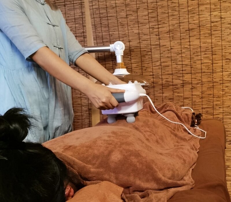 Máquina elétrica portátil da massagem do martelo, pescoço e ombro, 4 massageador principal