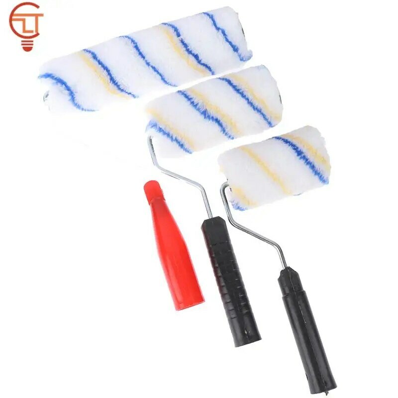 1Pc DIY Multi-functional Paint Roller Brush Small 4/6/9inch Household Use Wall Brushes Tackle Roll Decorative Painting BrushTool