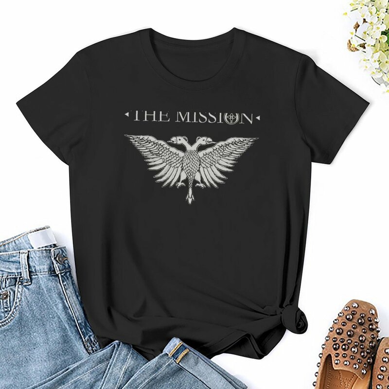 The Mission t-shirt summer clothes camicetta cute tops magliette nere per le donne