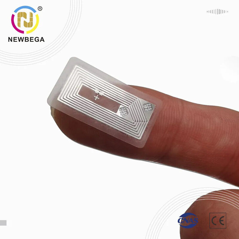 NTAG213 NFC Sticker ISO 14443A 13.56MHZ RFID Programmer Chip Universal SMALL SIZE Label [11*21mm] Ruby Amiibo Tag