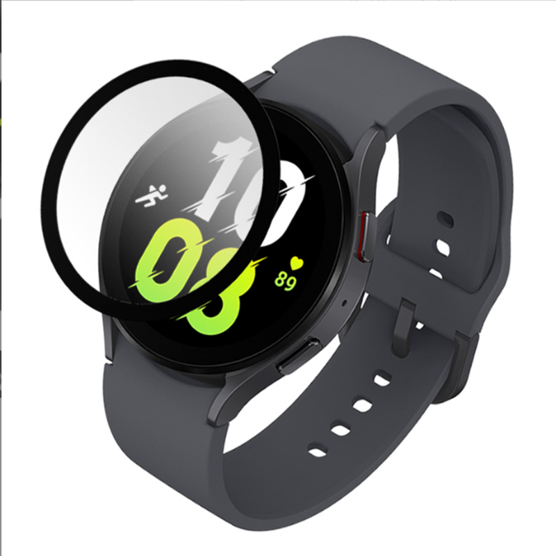 3D zakrzywiona krawędź folia ochronna inteligentny zegarek folia ochronna pełny ekran Protector pokrywa Film do Samsung Galaxy Watch5 44mm/40MM
