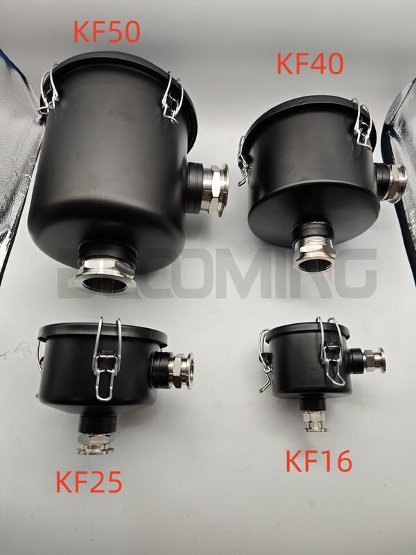 KF16 KF25ปั๊มสุญญากาศแบบดูดฝุ่นไส้กรองฝุ่นชิ้นส่วนเครื่องดูดฝุ่นงานไม้ CNC ไส้กรองฝุ่นไม้