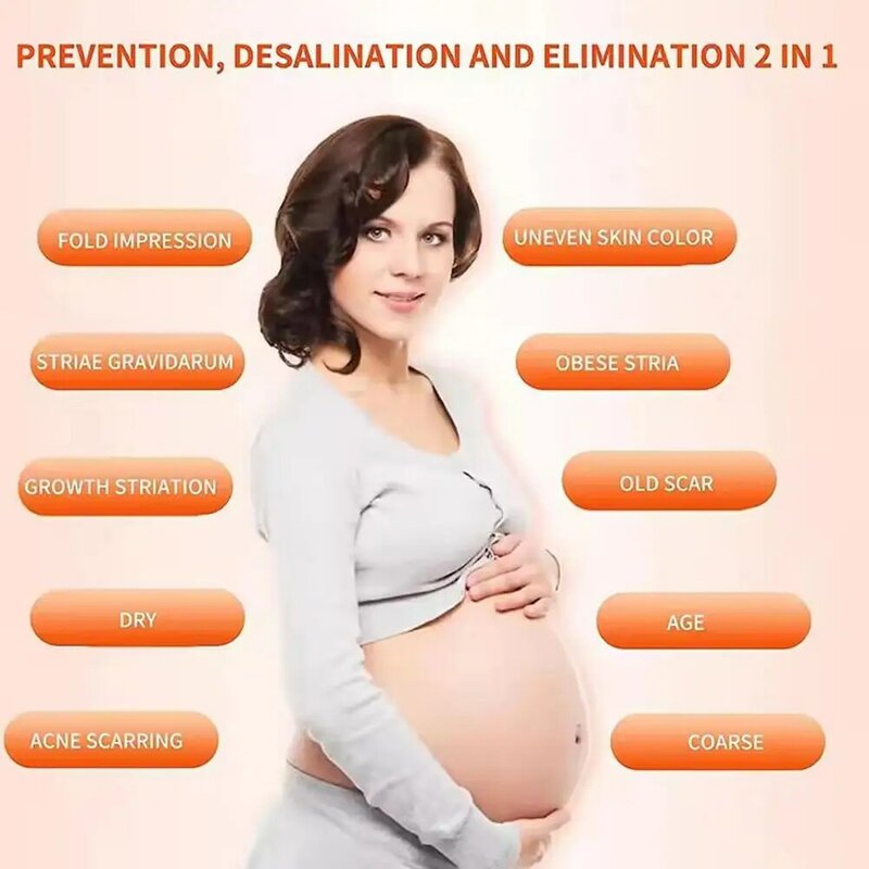 Aceite Corporal Bio para mujeres embarazadas, desvanecimiento de estrías, alisado, prevención Prenatal, eliminación posparto, reparación, cuidado de la piel