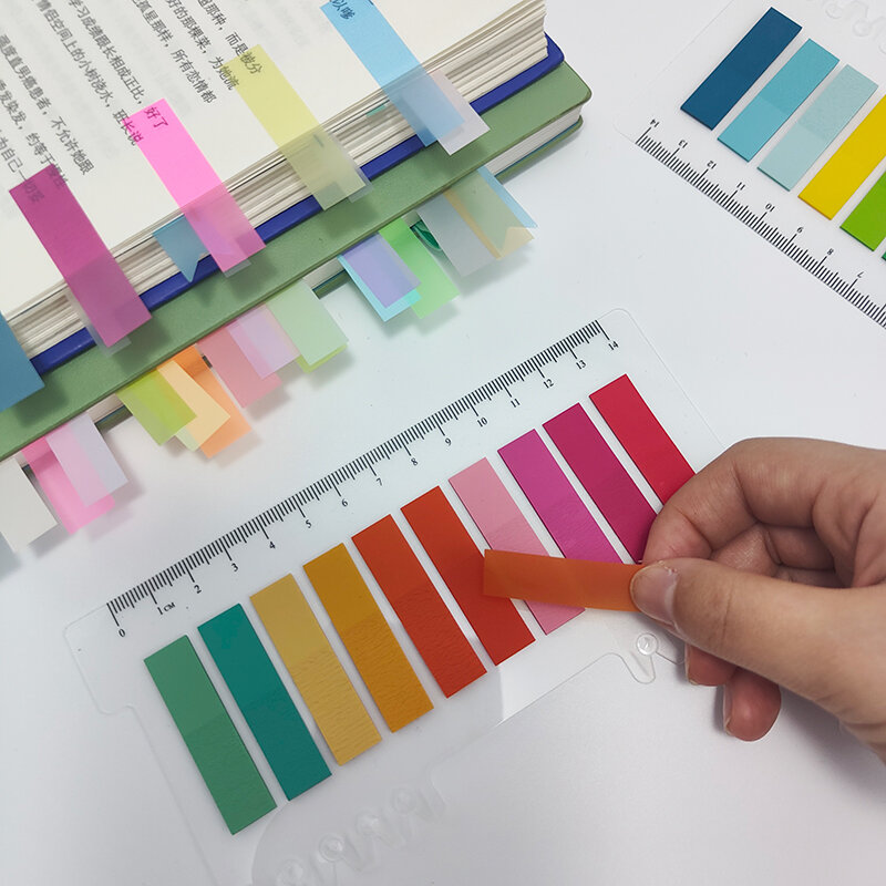 Цветной самоклеящийся блокнот для записей KindFuny серии 6, стикеры для записей, стикеры для записей, офисные и школьные принадлежности