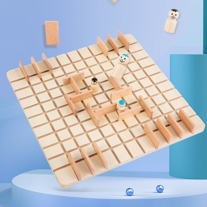 Quoridor gra planszowa Puzzle zabawki dwuosobowe śmieszne interakcja rodzic-dziecko gra Chase i interakceptuj grę bitwą prezenty
