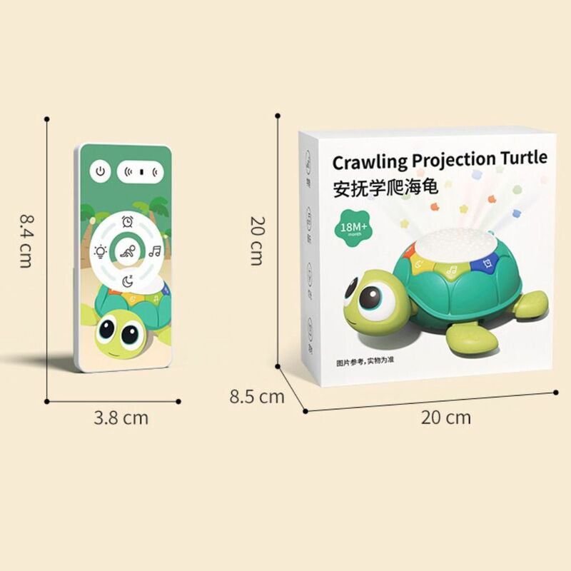 Giocattoli per gattonare tartaruga di plastica hobby 5 in 1 giocattoli per bambini con elefante tartaruga giocattoli elettronici colorati Baby