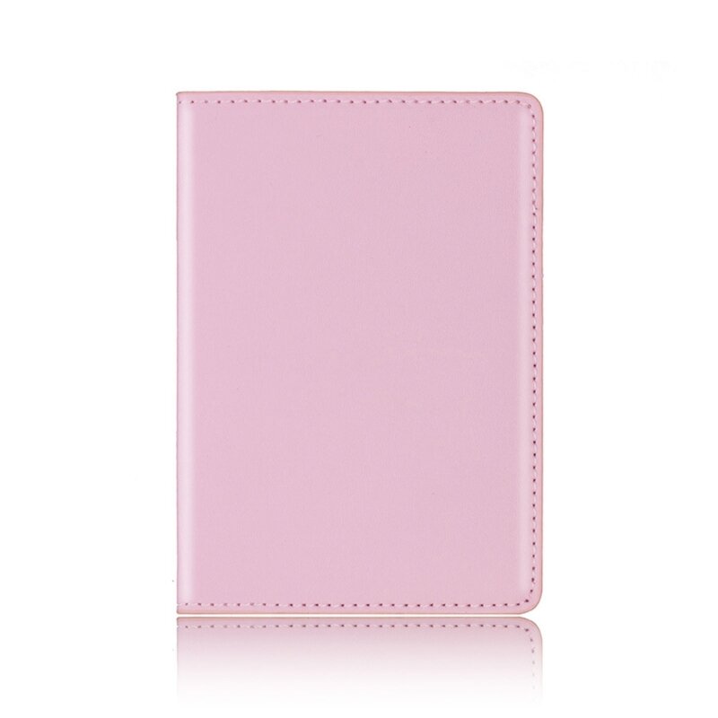 Fashion PU Leather Passport Holder Travel Credit Card Protector Lover Couple Wedding Gift for Women Men