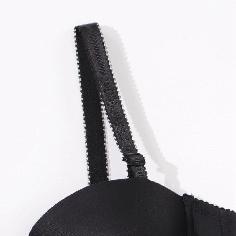 Beauwear 85C 90C 95C 100C Push Up Bras for women padded bra strapless bralette underwire solid color balconette bra