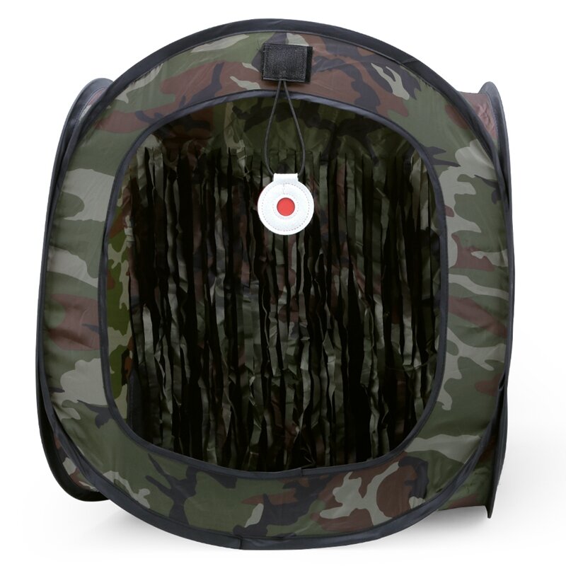Portable Folding Camo Tent para caça ao ar livre, Acessório de viagem para crianças, Airsoft Paintball, BB Hunting, Shooting Target
