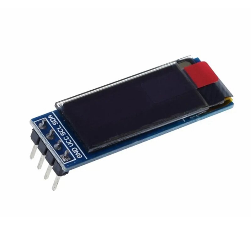 Módulo OLED de 0,91 pulgadas, módulo de pantalla LED LCD de 0,91 pulgadas, OLED blanco y azul, 128x32, 0,91 pulgadas, comunicación IIC