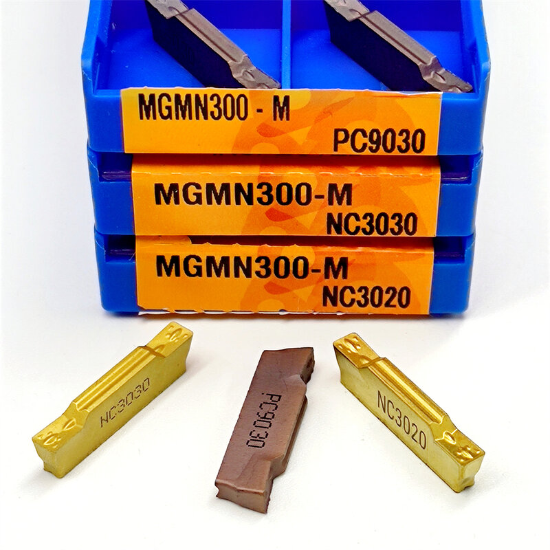 MGMN150 MGMN200-G NC3020/NC3030/PC9030 Alat Pemotong Tungsten Bilah Karbit Slot Bubut Sisipan MGMN 150/200